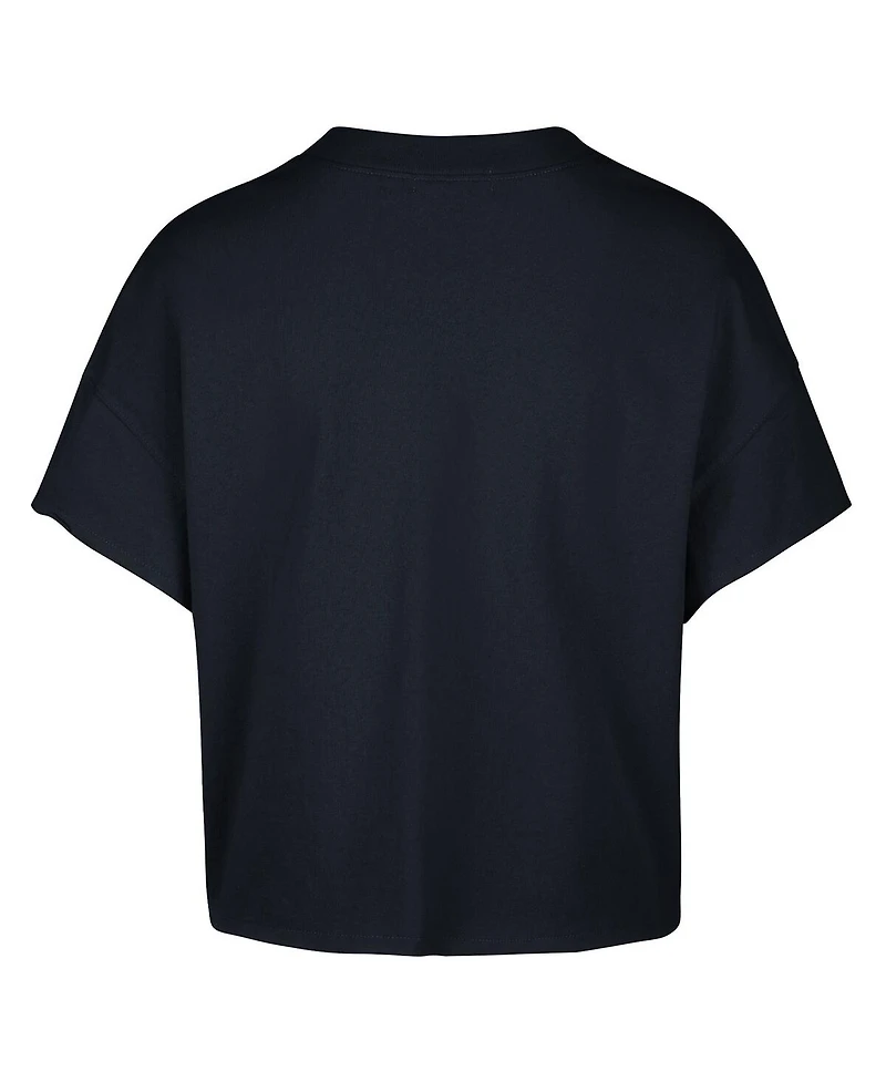 Stoney Clover Lane X '47 Brand Women's Navy Boston Red Sox Oversized Notch Neck T-Shirt