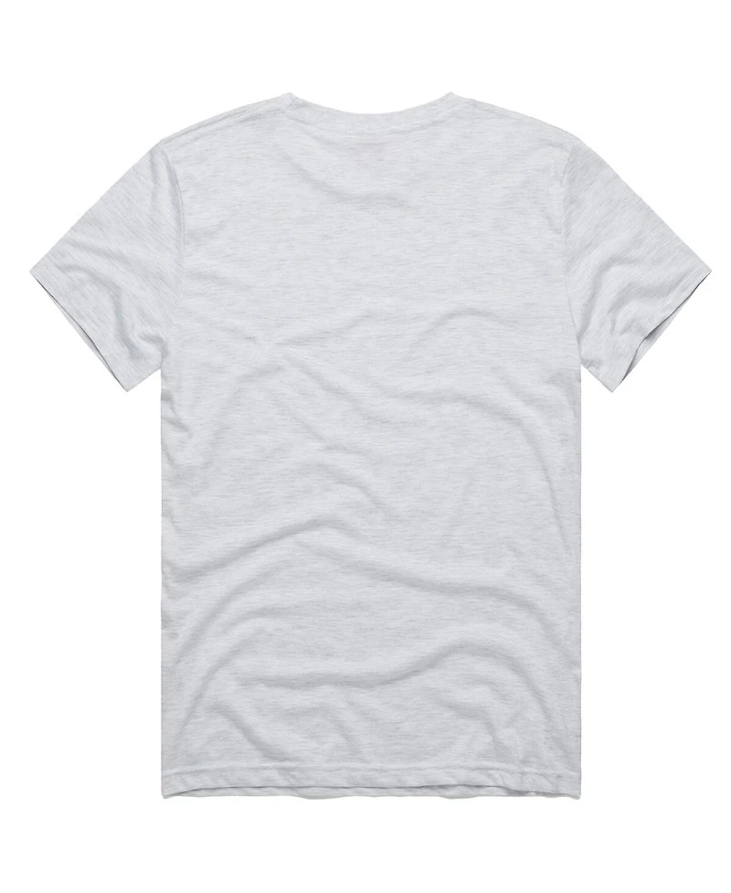 Homage Men's Jackie Robinson Ash Brooklyn Dodgers Cooperstown Collection Pay Player Graphic Tri-Blend T-Shirt
