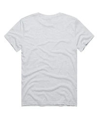 Homage Men's Jackie Robinson Ash Brooklyn Dodgers Cooperstown Collection Pay Player Graphic Tri-Blend T-Shirt
