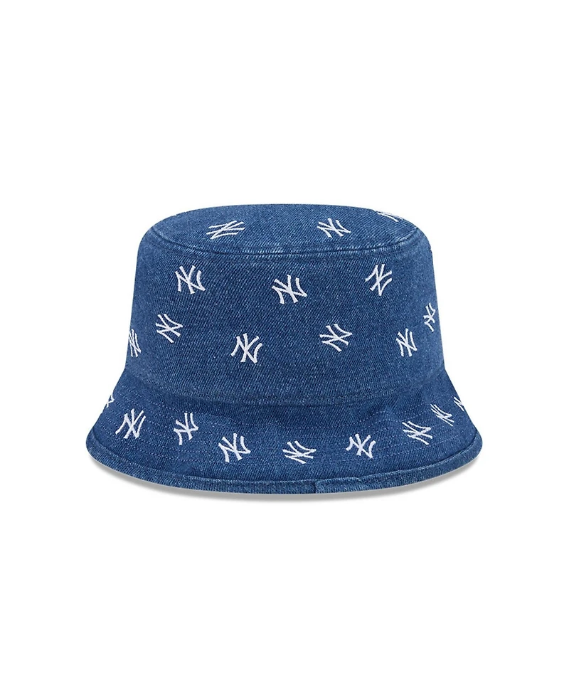 New Era Women's New York Yankees Denim Micro Bucket Hat