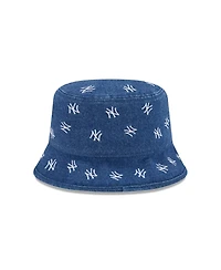 New Era Women's New York Yankees Denim Micro Bucket Hat
