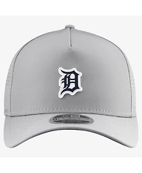 New Era Men's Gray Detroit Tigers Micro Logo 9FORTY M-Crown A-Frame Adjustable Hat