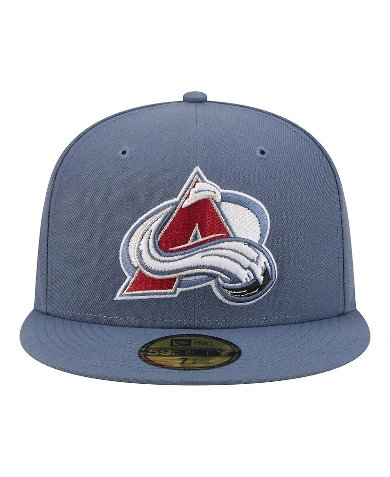 New Era Men's Gray Colorado Avalanche Zamboni 59FIFTY Fitted Hat