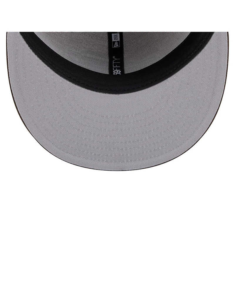 New Era Men's Light Brown/Dark Brown Buffalo Bills Two-Tone Walnut 59FIFTY Fitted Hat