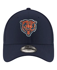 New Era Big Boys and Girls Navy Chicago Bears 9FORTY Adjustable Hat