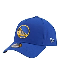 New Era Big Boys and Girls Royal Golden State Warriors 9FORTY A-Frame Adjustable Hat