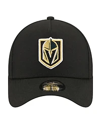 New Era Big Boys and Girls Black Vegas Golden Knights 9FORTY A-Frame Adjustable Hat