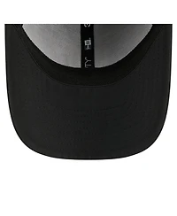 New Era Men's Black Vegas Golden Knights Logo 39THIRTY Flex Hat