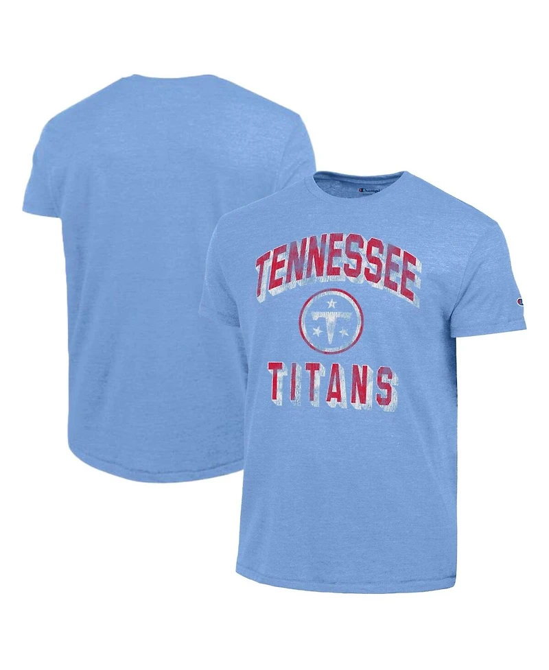 Champion Men's Light Blue Tennessee Titans Ultimate Tri-Blend T-Shirt