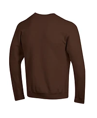 Champion Men's Brown San Diego Padres Powerblend Wordmark Sweatshirt