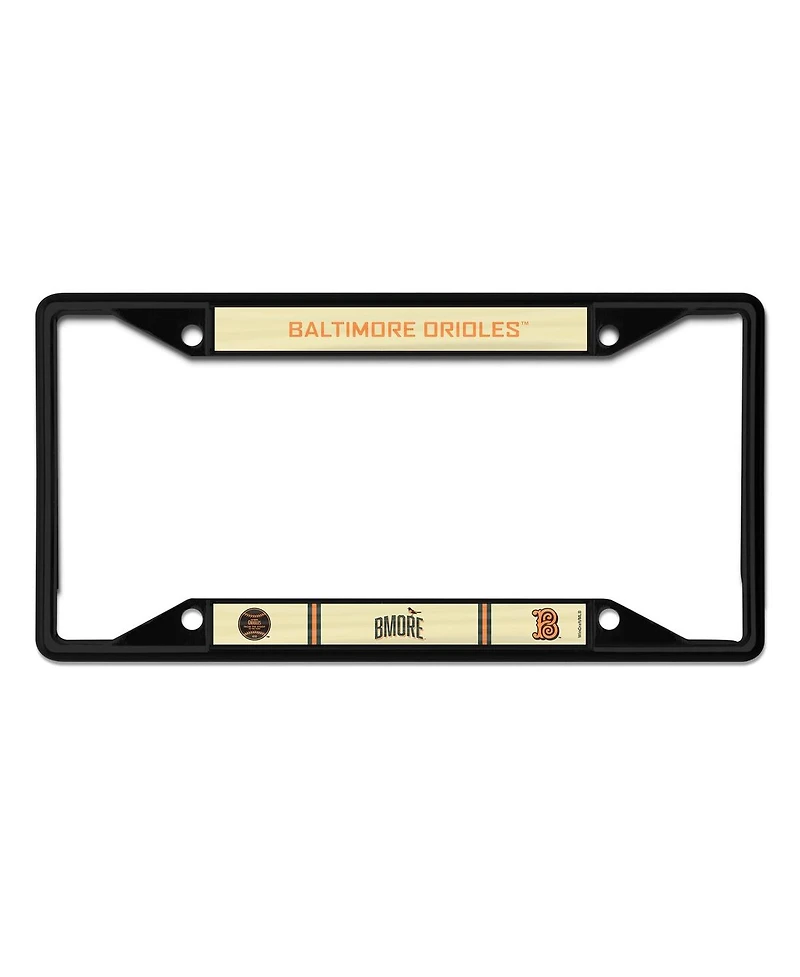Wincraft Baltimore Orioles 2026 City Connect Laser Cut Metal License Plate Frame