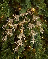 Holiday Lane Gilded Glamour Leaves Pick, Macy's Exclusive