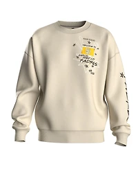 Fanatics Women's Beige San Diego Padres Graffiti Fleece Sweatshirt