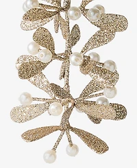 Holiday Lane Gilded Glamour Mistletoe Ornament, Macy's Exclusive