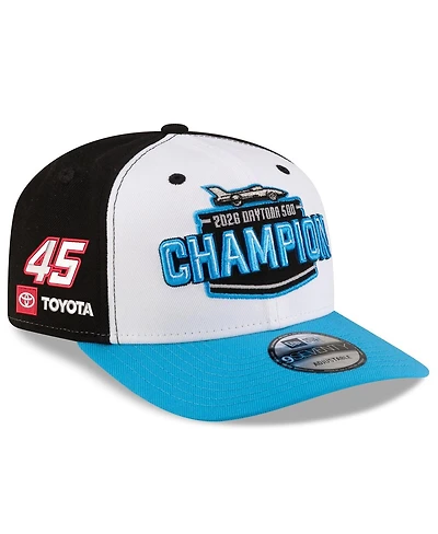 New Era Men's White/Blue Tyler Reddick 2026 Daytona 500 Champion 9SEVENTY Adjustable Hat