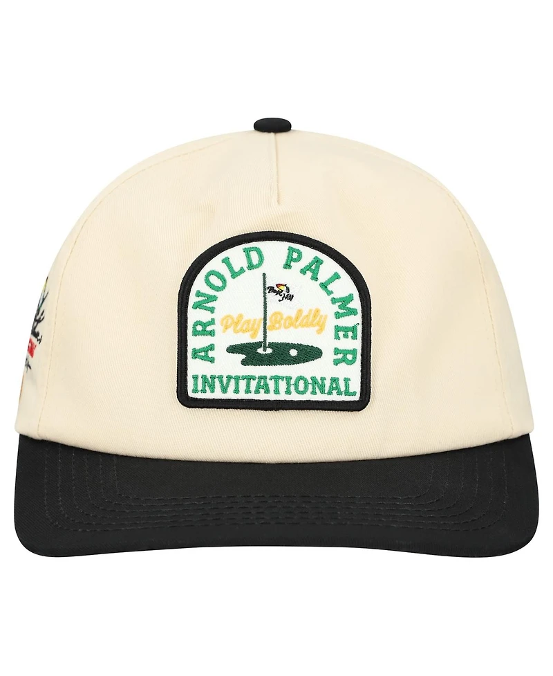 Barstool Golf Men's and Women's Cream Arnold Palmer Invitational Five-Panel Snapback Hat