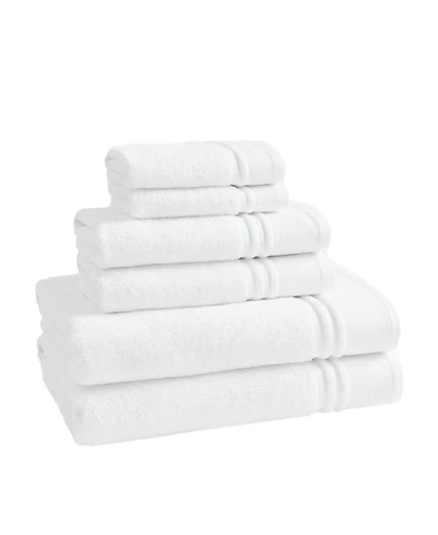 Madison Park Roan Border Cotton 6-Pc. Bath Towel Set