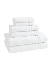 Madison Park Roan Border Cotton 6-Pc. Bath Towel Set
