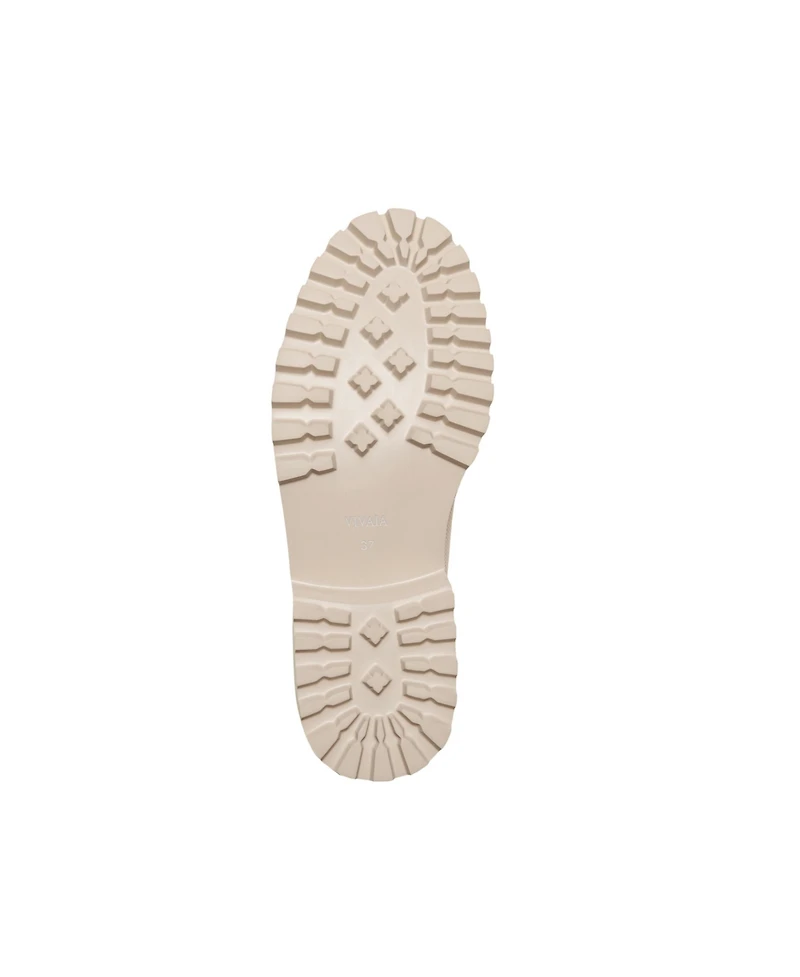 Vivaia Women's Francesca Round-Toe Platform Chunky Heel Loafers