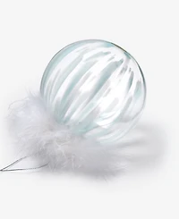 Holiday Lane Iced Delight Ball Ornament, Macy's Exclusive