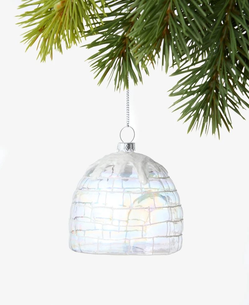 Holiday Lane Iced Delight Ice House Ornament, Macy's Exclusive