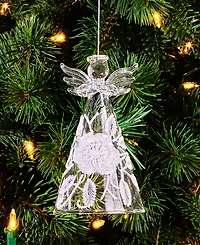 Holiday Lane Iced Delight Angel Ornament, Macy's Exclusive
