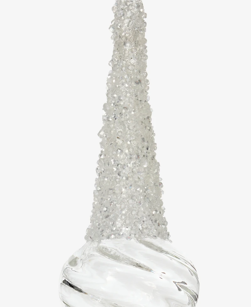 Holiday Lane Iced Delight Icicle Ornament, Macy's Exclusive