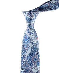 Tommy Hilfiger Men's Bright Paisley Print Classic Tie