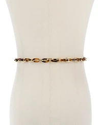 kate spade new york Women's Tort and Metal Chain Belt
