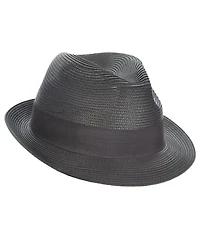 Stacy Adams Men's Polybriad Pinch Front Hat