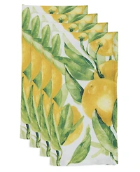 Saro Lifestyle Printed Napkin Set of 12