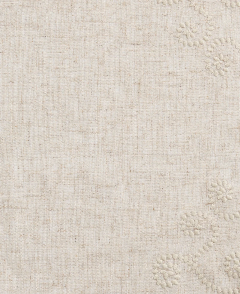 Saro Lifestyle Swirl Embroidered Placemats, Set of 4