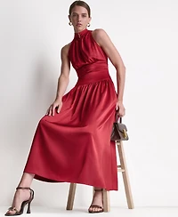 Bcbg Women's Mock Neck Maxi Dress