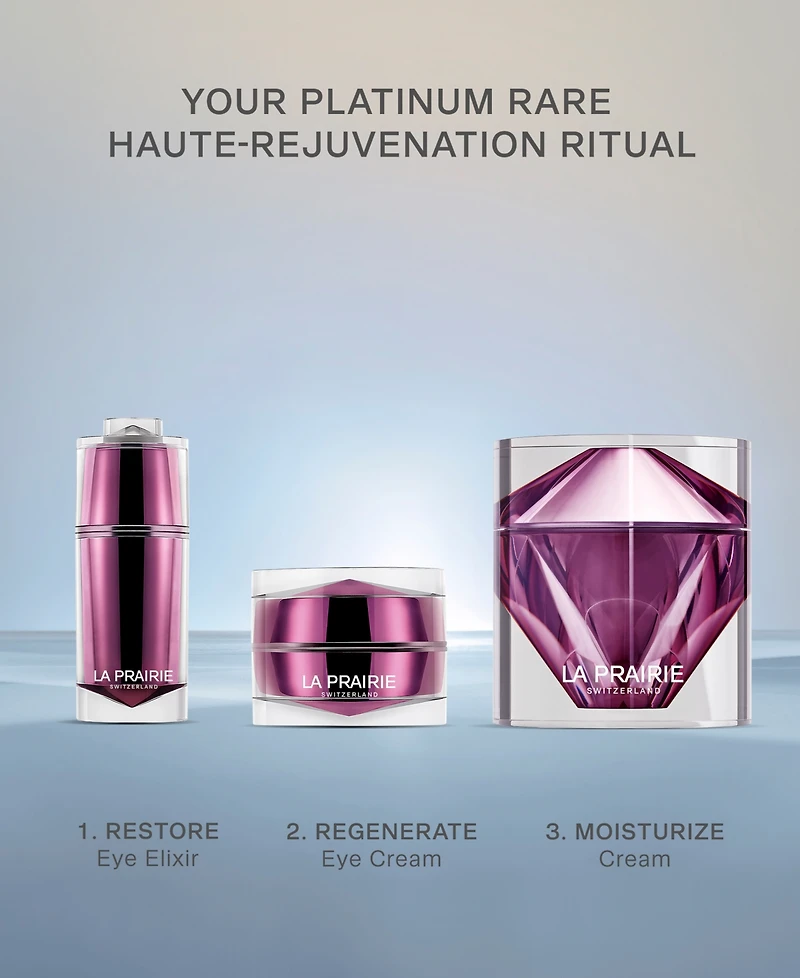 La Prairie Platinum Rare Haute Rejuvenation Eye Cream, 0.7 oz.