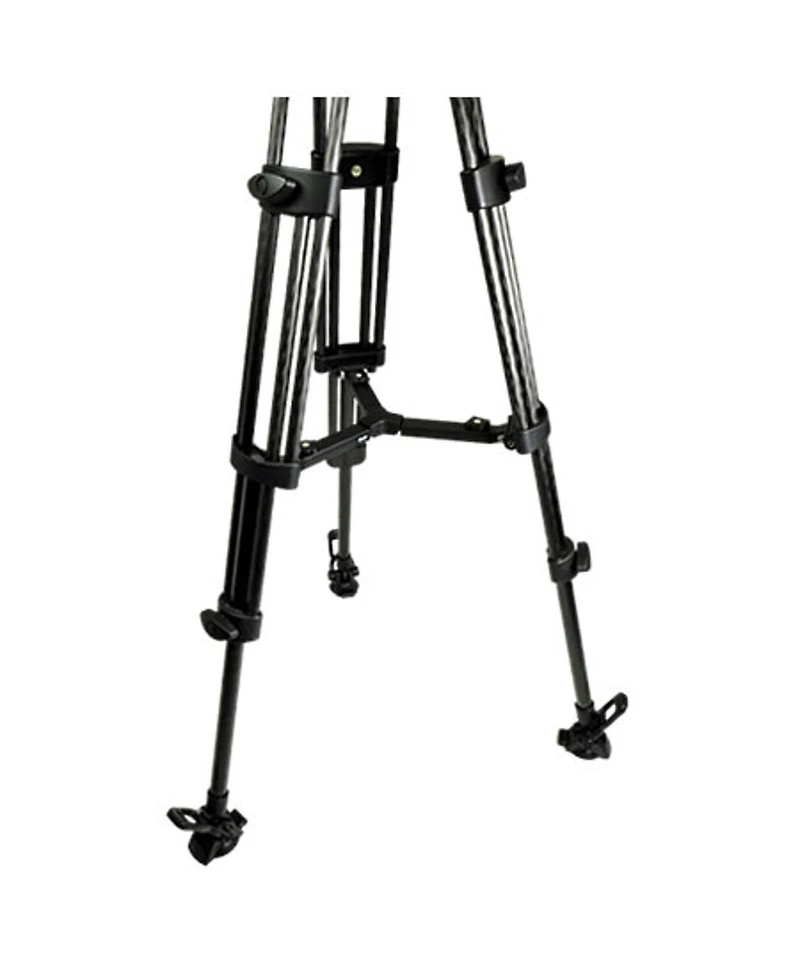 Libec 3 Section Aluminum Tripod with H65B Head and Br 6B Mid Level Spreader