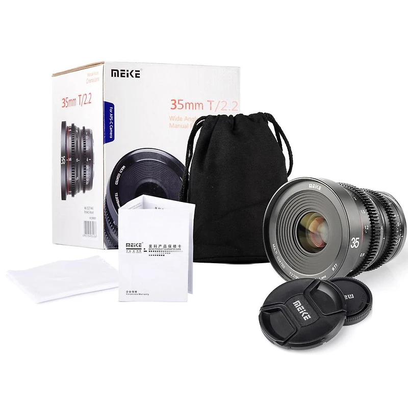 Meike 35mm T2.2 Cine Lens for Fujifilm X