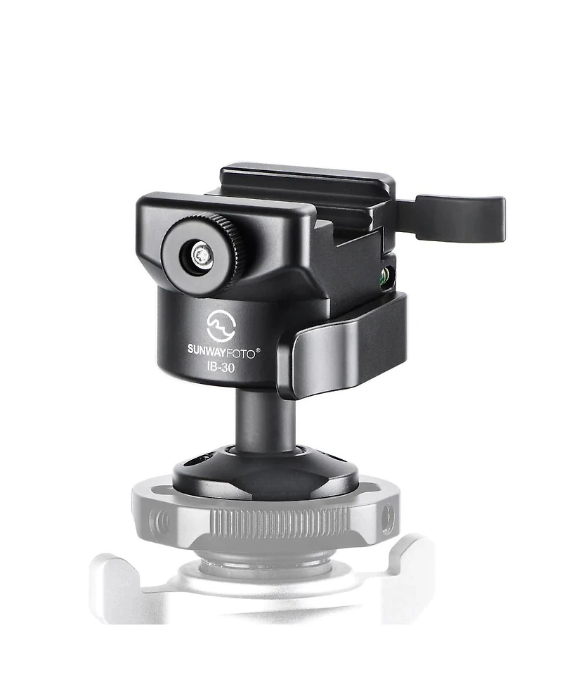 SunwayFoto Ib-30 Low-Profile Inverted Ball Head with Sdc-50 Duo-Lever Clamp