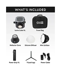 Lume Cube Xl 60W Rgb Mini Cob Led Mobile Light Kit