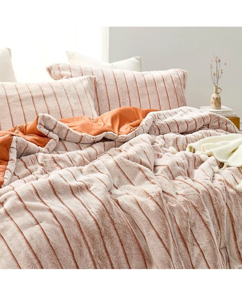 Better Than Anesthesia - Coma Inducer Oversized Comforter Set - Cinnamon Stick , Pink