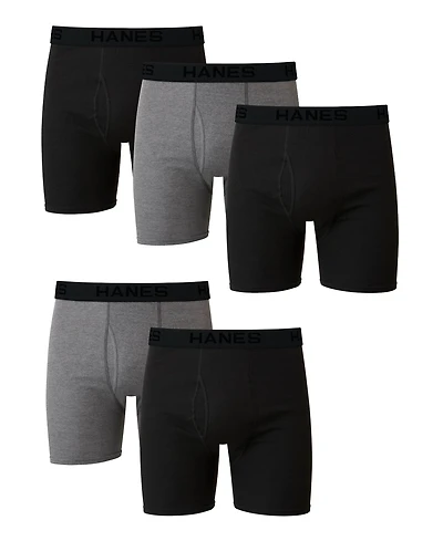 Hanes Men's Ultimate Lightweight Boxer Briefs, 5-Pack