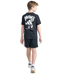 adidas Boys' 8-20 Serving Up Sport Short-Sleeve T-Shirt