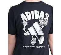 adidas Boys' 8-20 Serving Up Sport Short-Sleeve T-Shirt