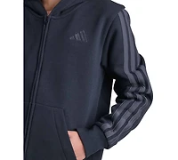 adidas Boys' 8-20 Full-Zip Long-Sleeve Hoodie