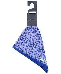 Ted Baker Men's Tossed Pine Pattern Pocket Square