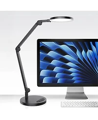 Lume Cube Edge Light 2.0 Bi-Color Led Desk Lamp with Electronic Base