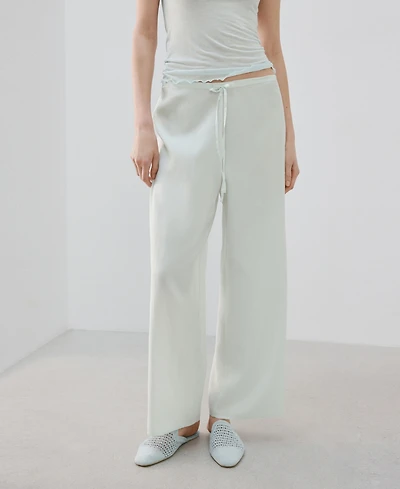 Mango Women's Flowy Pyjama Pants
