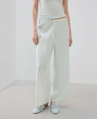 Mango Women's Flowy Pyjama Pants