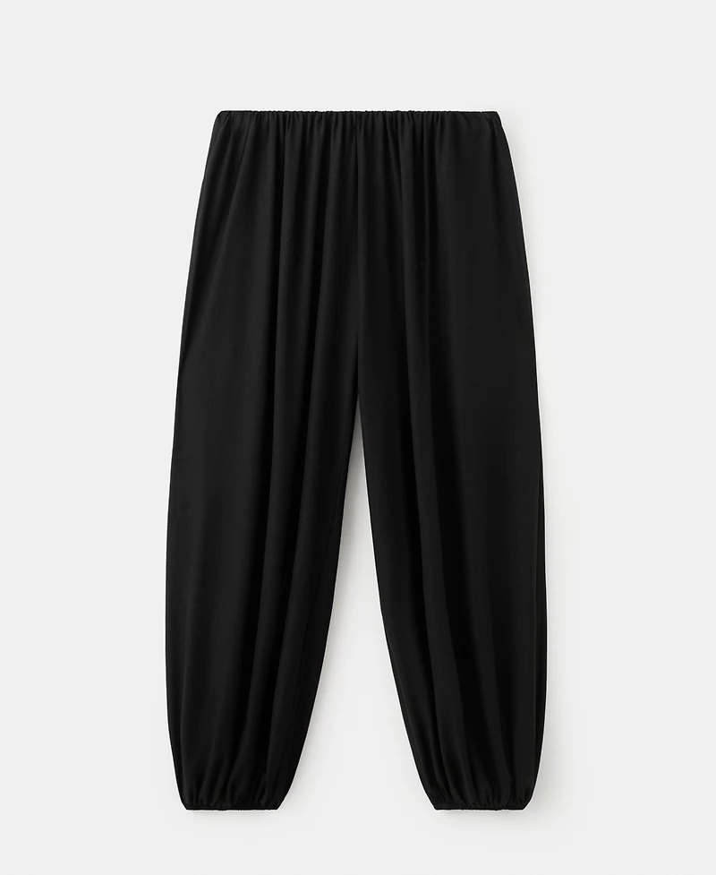 Mango Women's Mid-Rise Baggy Pants