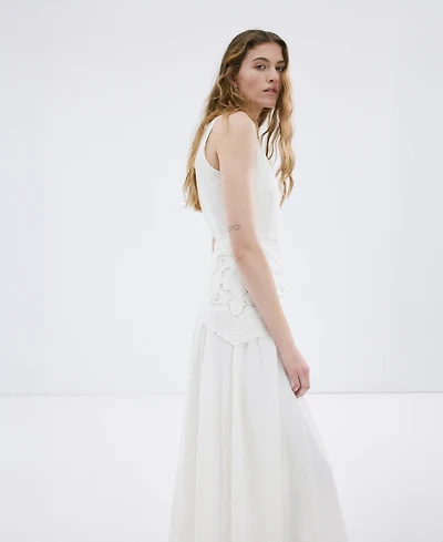 Mango Women's Handkerchief A-Line Dress