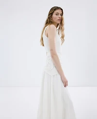 Mango Women's Handkerchief A-Line Dress